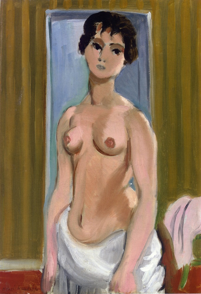 Body of a Girl (1918) Henri Matisse tablo - Dekolata