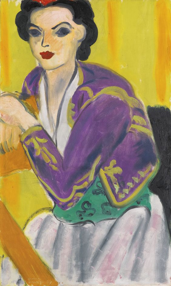 Boléro Violet (1937) Henri Matisse tablo - Dekolata