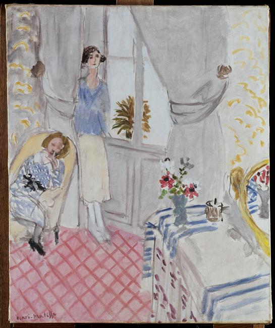 Boudoir (1921) Henri Matisse tablo - Dekolata