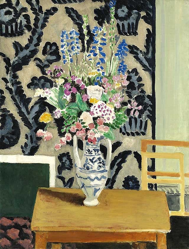 Bouquet de Fleurs pour le Quatorze Juillet (1919) – Henri Matisse Tablo