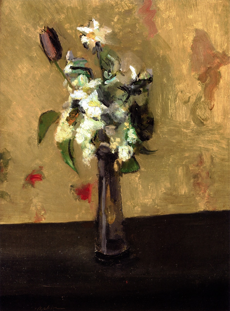 Bouquet of Flowers in a Crystal Vase (1902) – Henri Matisse Tablo