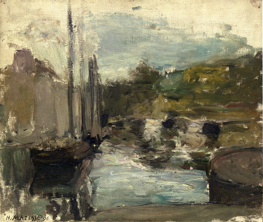 Brittany (also known as Boat) (1896) Henri Matisse tablo - Dekolata