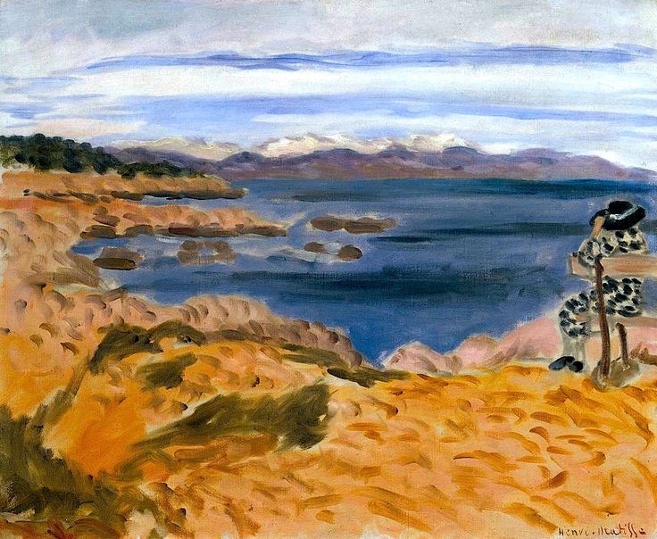 Cap D'Antibes (1922) Henri Matisse tablo - Dekolata