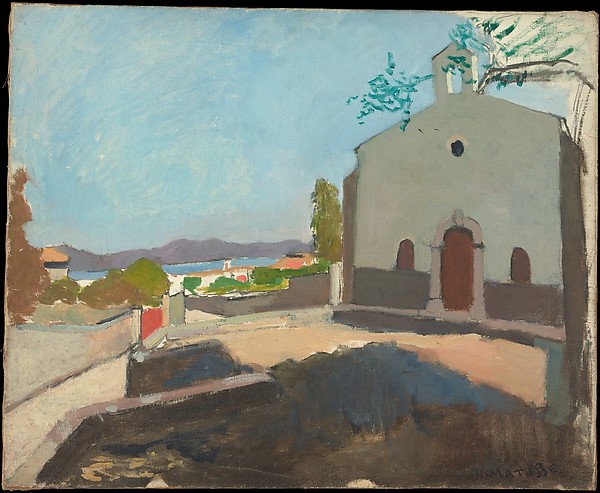 Chapel of Saint Joseph, Saint Tropez (1904) Henri Matisse tablo - Dekolata