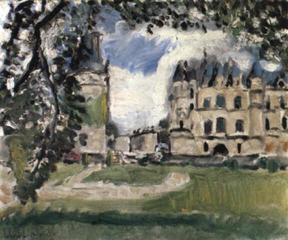 Chateau De Chenonceaux (1917) Henri Matisse tablo - Dekolata
