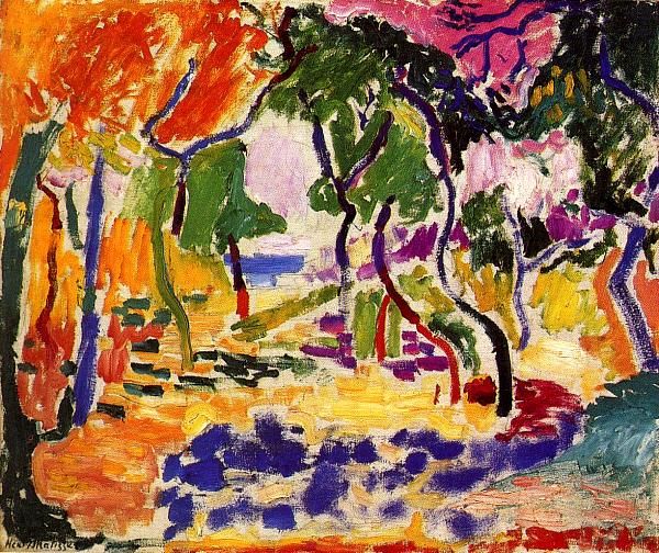 Countryside at Collioure (1905) – Henri Matisse Tablo