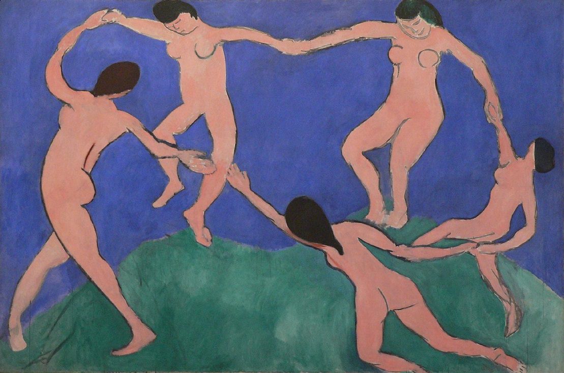 Dance (I) (1909) Henri Matisse tablo - Dekolata