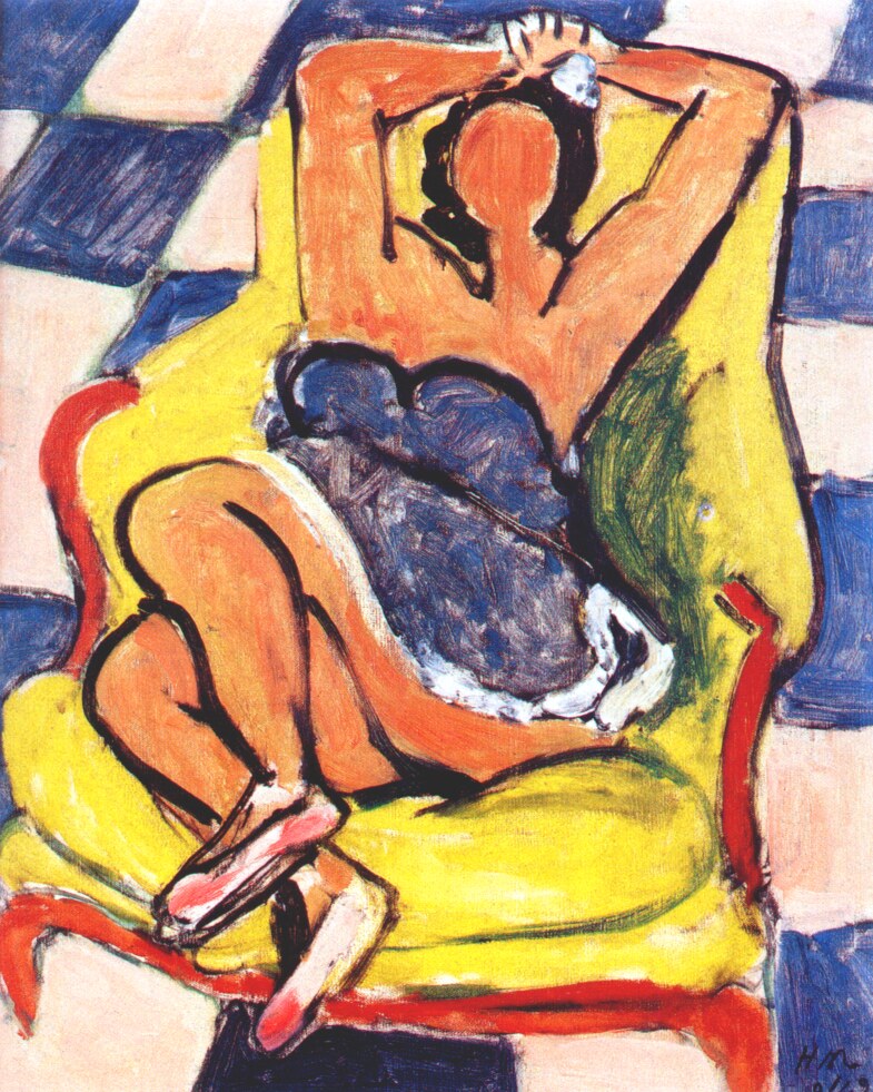 Dancer in Repose (1942) Henri Matisse tablo - Dekolata