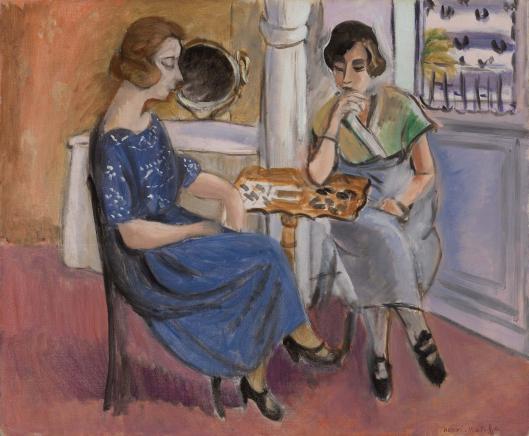 Domino Players (1921) – Henri Matisse Tablo