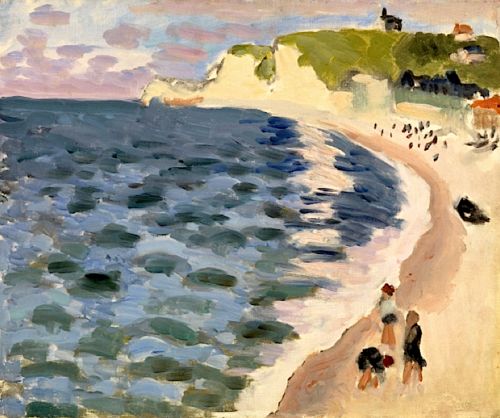Etretat, The Sea (1921) Henri Matisse tablo - Dekolata
