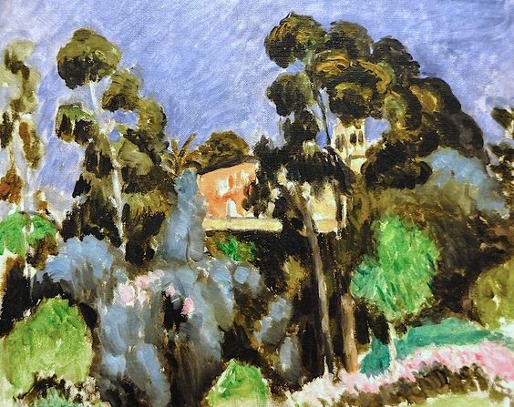 Eucalyptus, Mont Alban (1918) Henri Matisse tablo - Dekolata