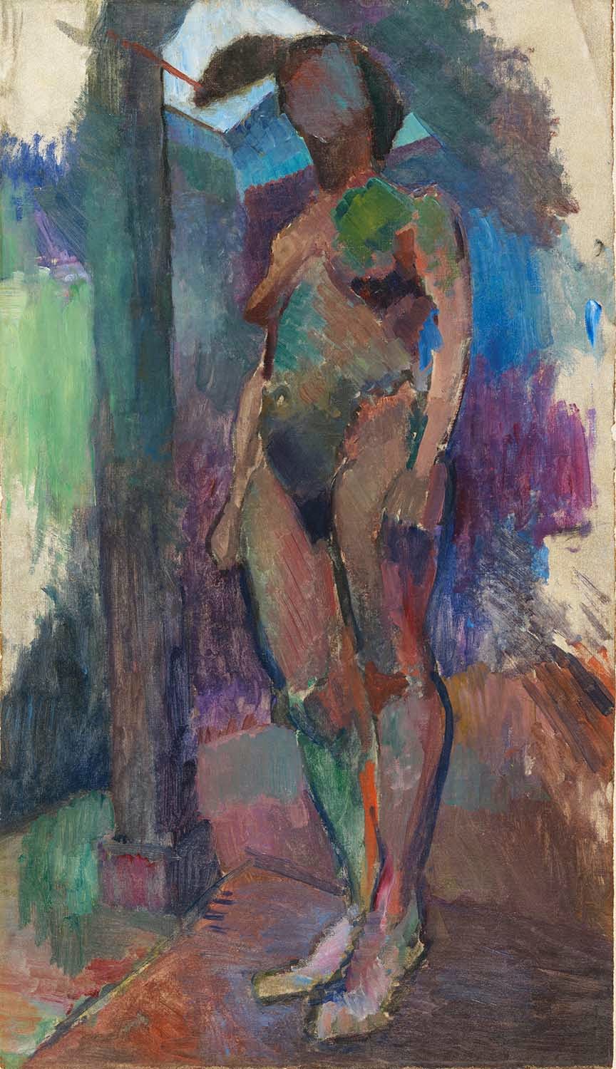 Faith, the Model (1901) Henri Matisse tablo - Dekolata