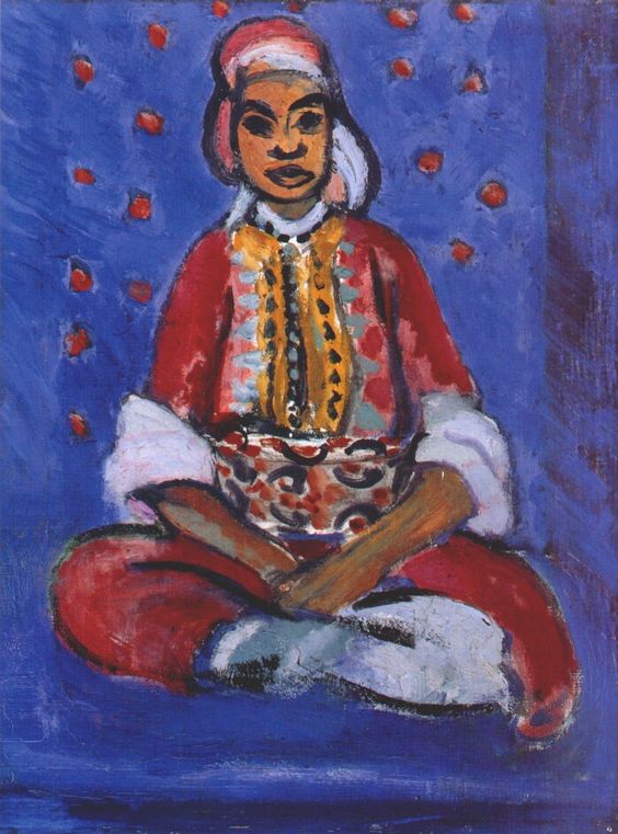 Fatma (II) (1912) Henri Matisse tablo - Dekolata