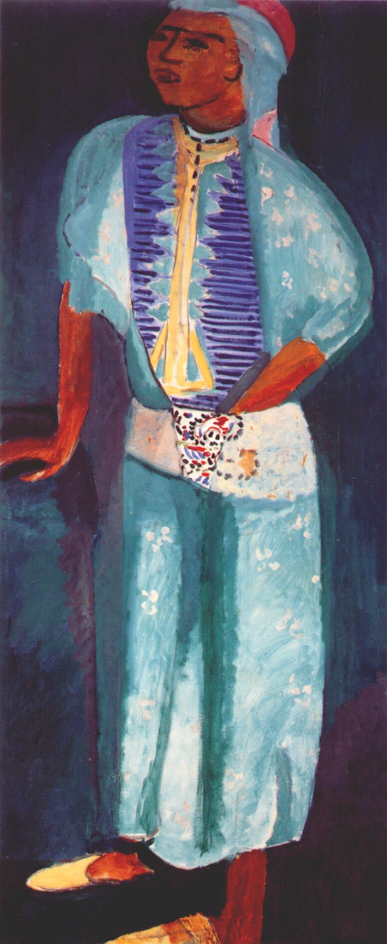 Fatma (1912) Henri Matisse tablo - Dekolata
