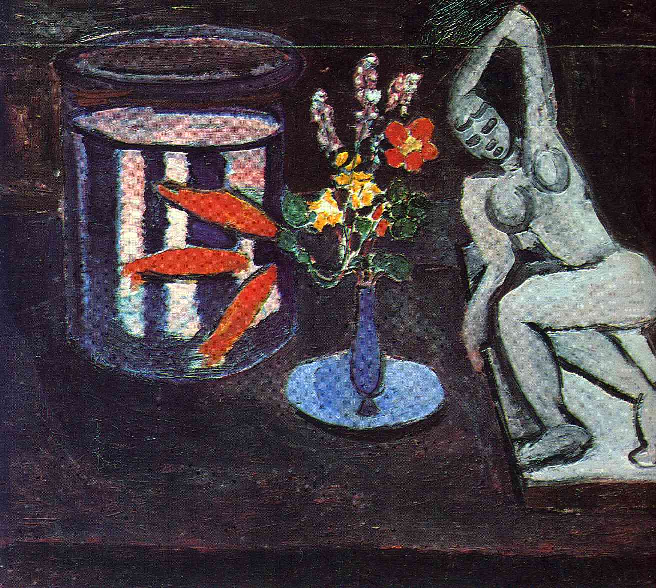 Fish tank in the room (1912) Henri Matisse tablo - Dekolata