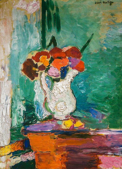 Flowers (1907) Henri Matisse tablo - Dekolata