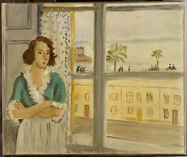 Girl by a Window (1921) Henri Matisse tablo - Dekolata