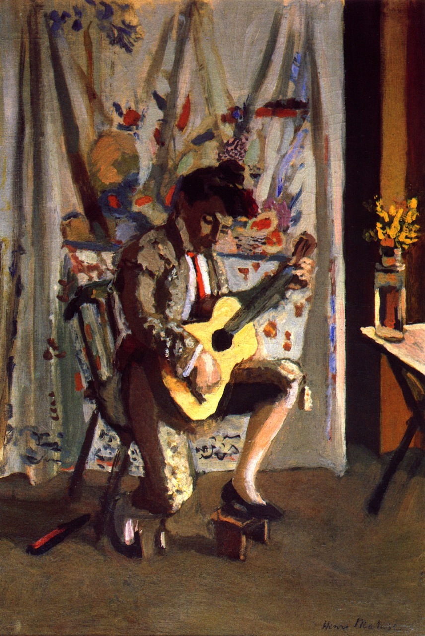 Guitarist (1903) Henri Matisse tablo - Dekolata