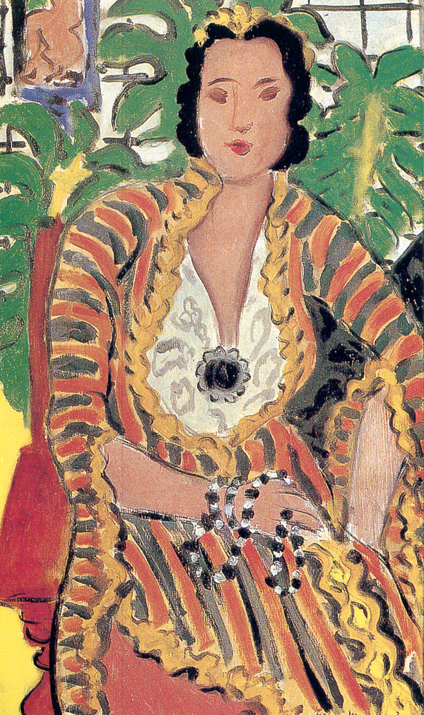 Helen with a Precious Stone (1937) Henri Matisse tablo - Dekolata