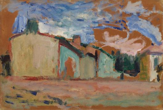 Houses (Fenouillet) (1898) Henri Matisse tablo - Dekolata