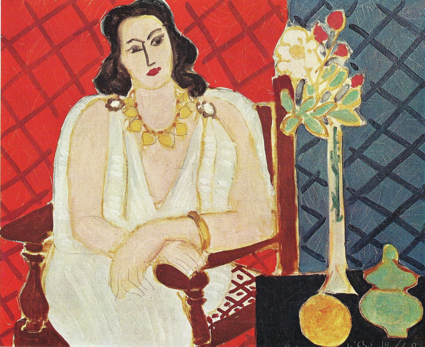 Idol (1942) Henri Matisse tablo - Dekolata
