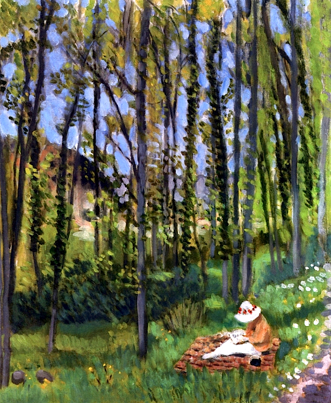In the Woods (1922) Henri Matisse tablo - Dekolata