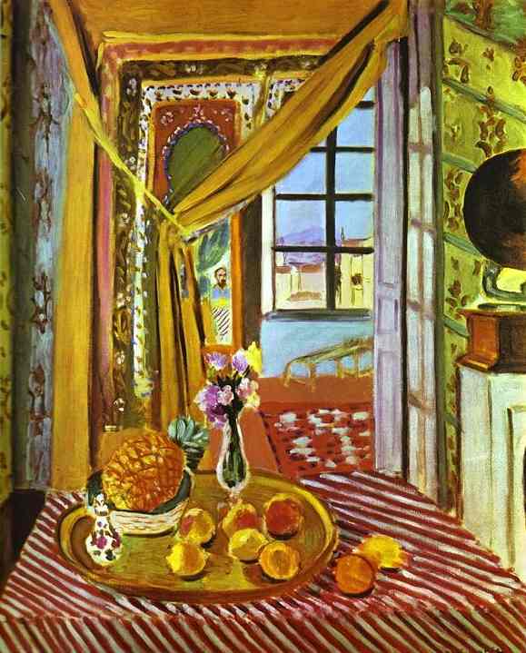 Interior with Phonograph (1924) Henri Matisse tablo - Dekolata