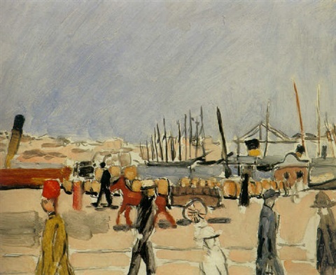 La Cheminée Du Roi, Marseille (1918) – Henri Matisse Tablo
