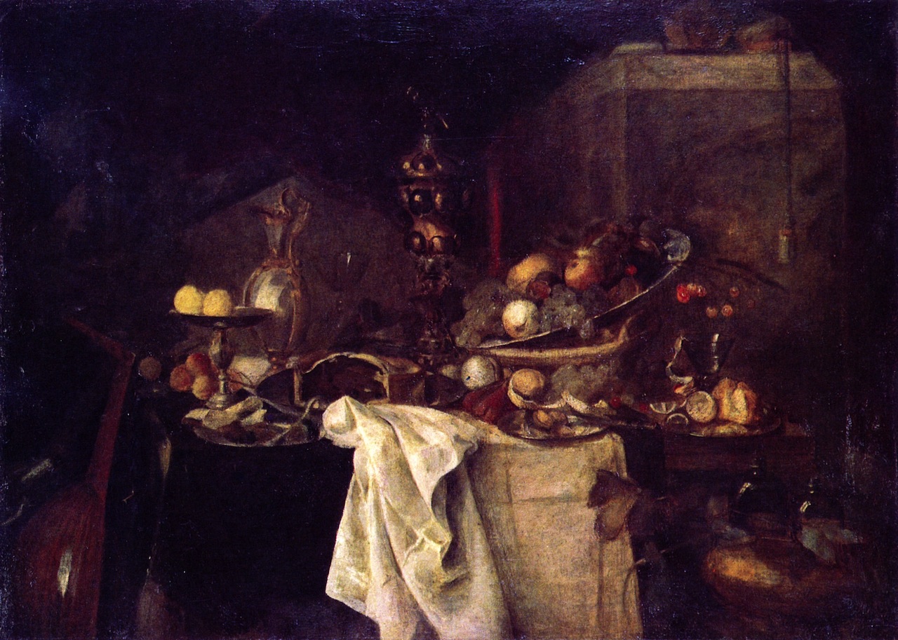 La Deserte (after Jan Davidsz, De Heem) (1893) Henri Matisse tablo - Dekolata