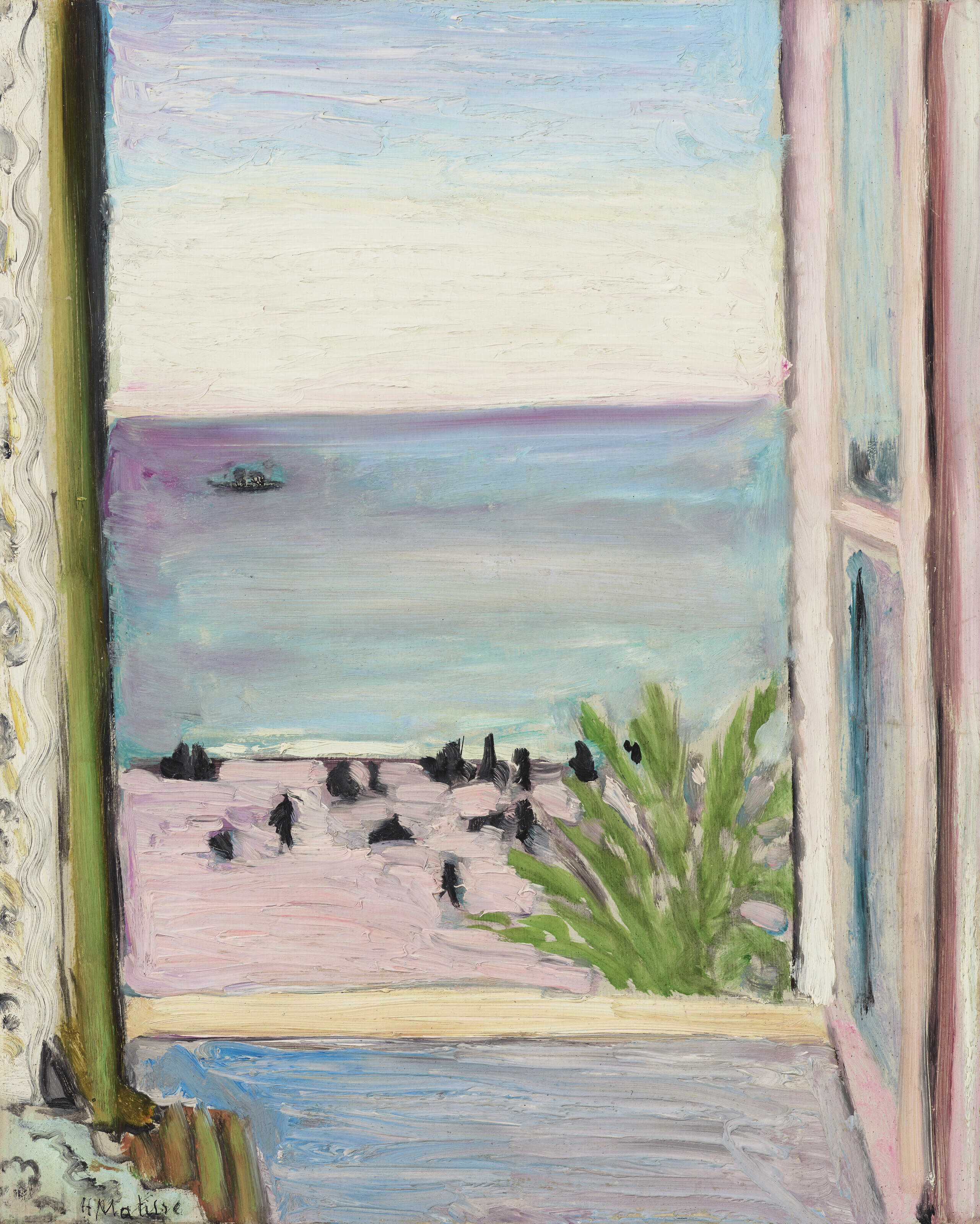 La Fenetre Ouverte (1918) Henri Matisse tablo - Dekolata