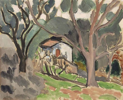 La Maisonnette (1919) Henri Matisse tablo - Dekolata