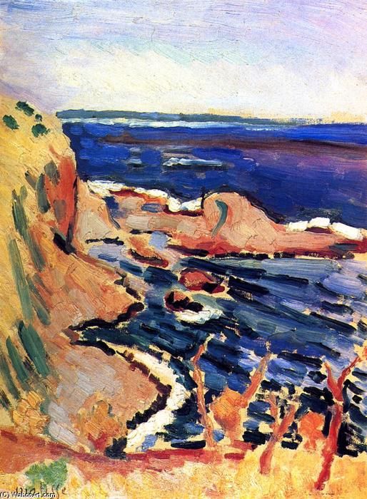La Moulade (1905) Henri Matisse tablo - Dekolata