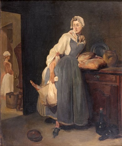 La Pourvoyeuse (copy After Chardin) (1893) Henri Matisse tablo - Dekolata