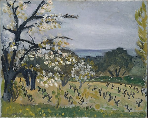 Landscape, Nice (1919) Henri Matisse tablo - Dekolata