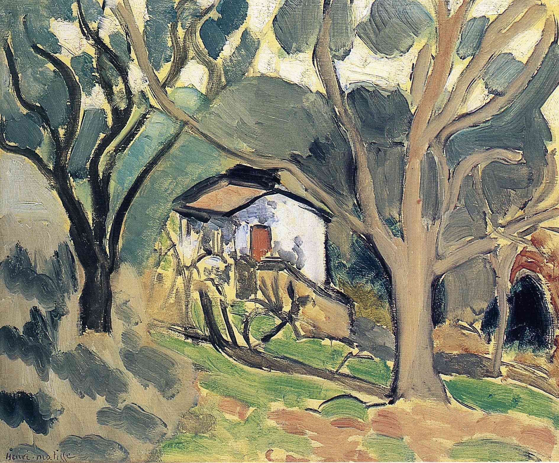 Landscape Henri Matisse tablo - Dekolata