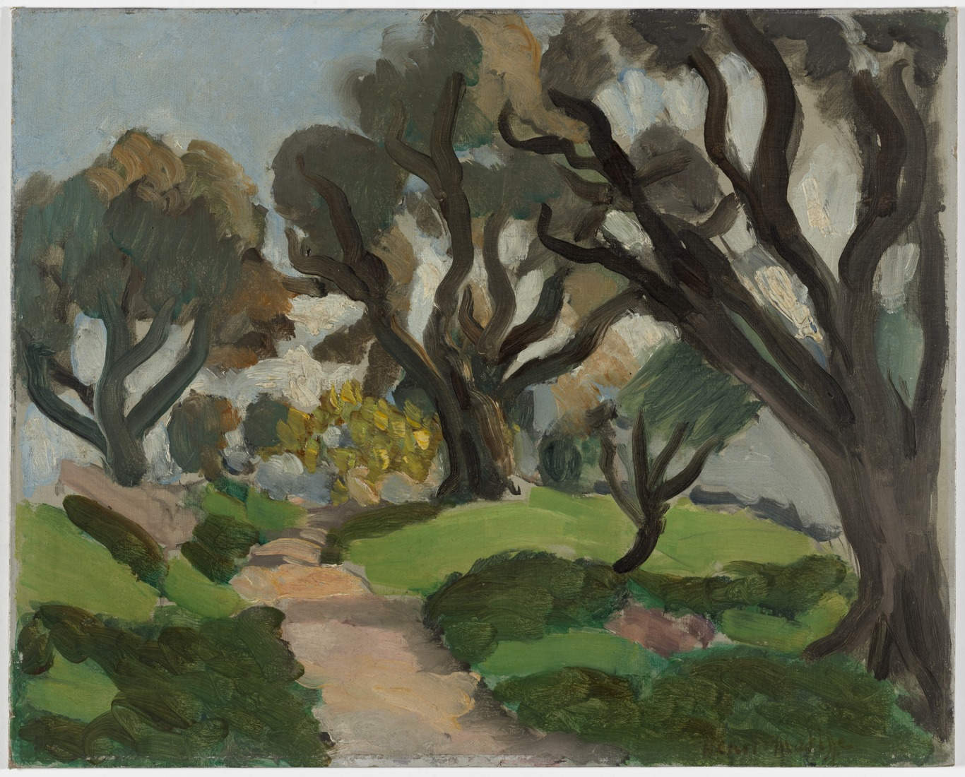 Landscape (1918) Henri Matisse tablo - Dekolata