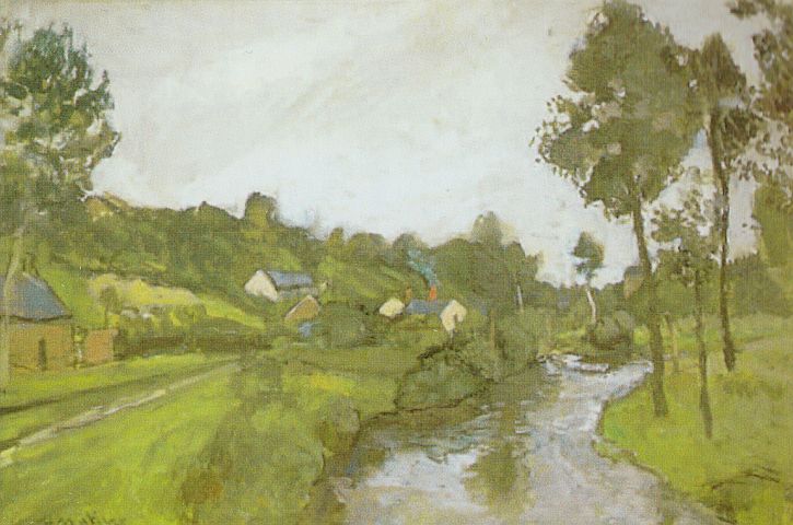 Landscape Lesquielles St Germain (1903) Henri Matisse tablo - Dekolata