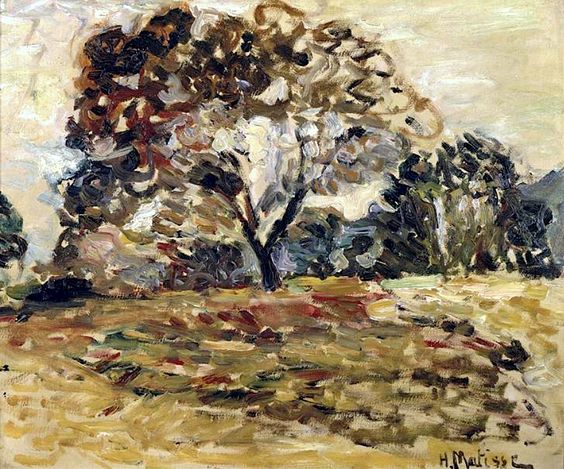 Landscape of Corsica (1898) Henri Matisse tablo - Dekolata