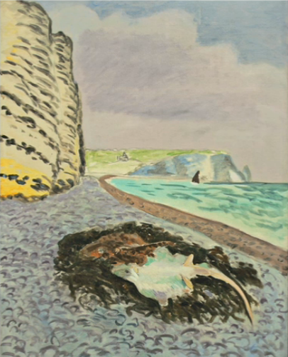 Large Cliff Two Rays (1920) Henri Matisse tablo - Dekolata
