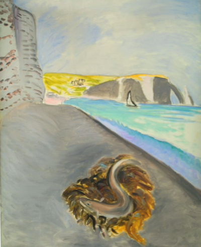 Large Cliff the Eel (1920) Henri Matisse tablo - Dekolata