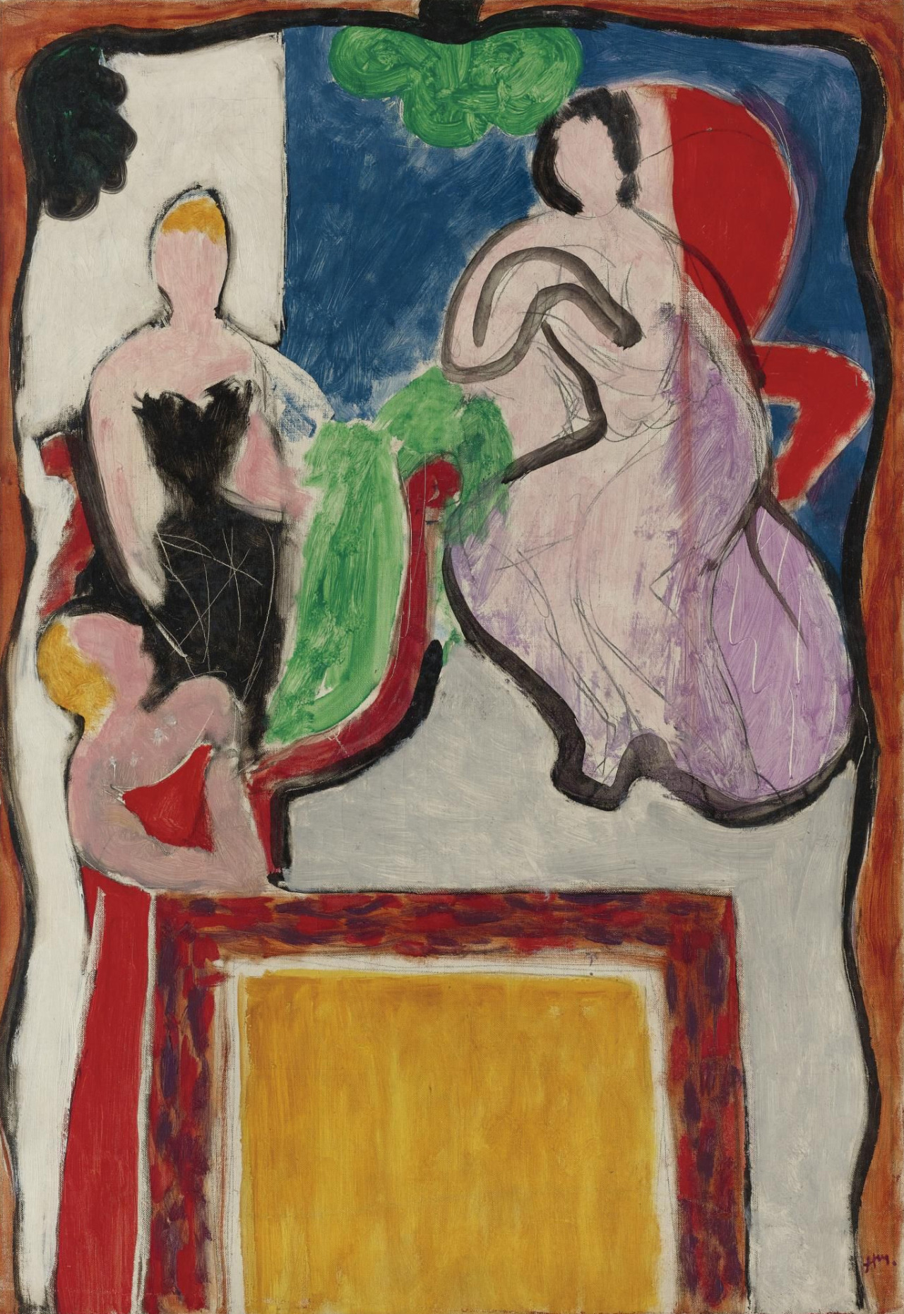 Le Chant (1938) – Henri Matisse Tablo