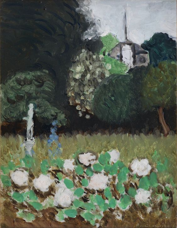 Le Jardin (1920) Henri Matisse tablo - Dekolata