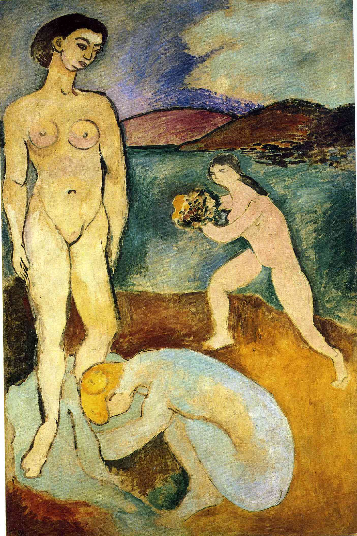 Le Luxe (I) (1907) Henri Matisse tablo - Dekolata