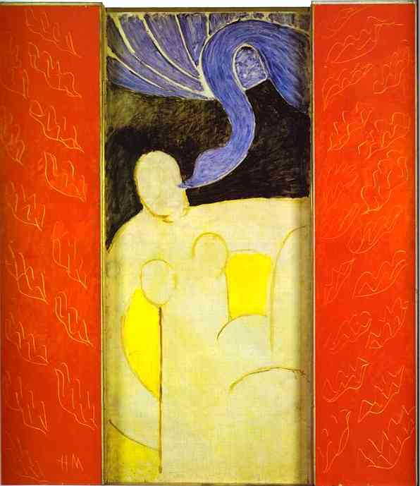 Leda and the Swan (1945) – Henri Matisse Tablo