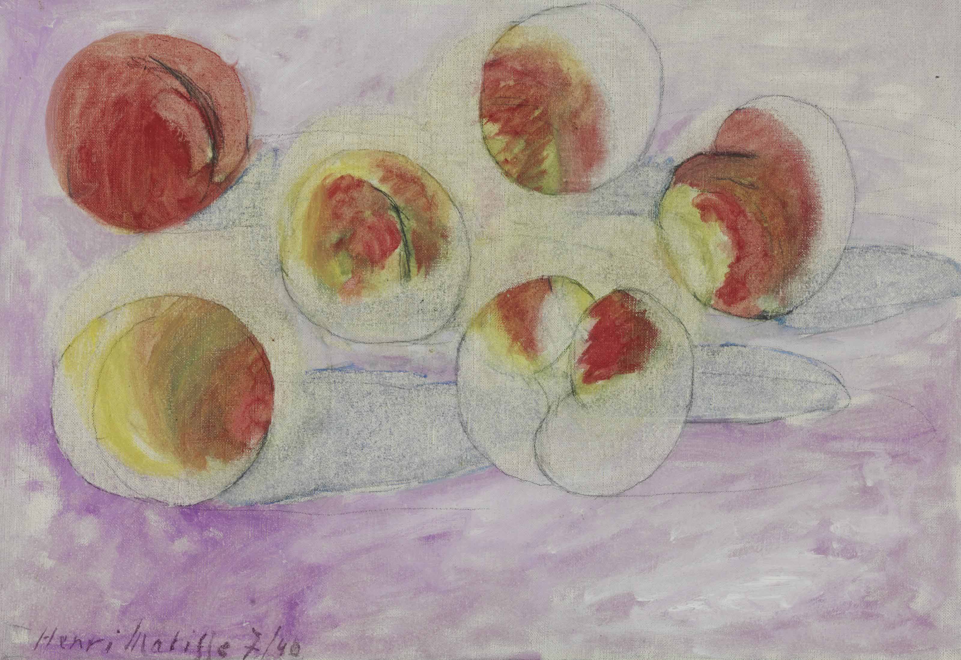 Les Peches (1940) Henri Matisse tablo - Dekolata