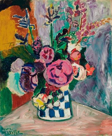Les Pivoines (1907) – Henri Matisse Tablo