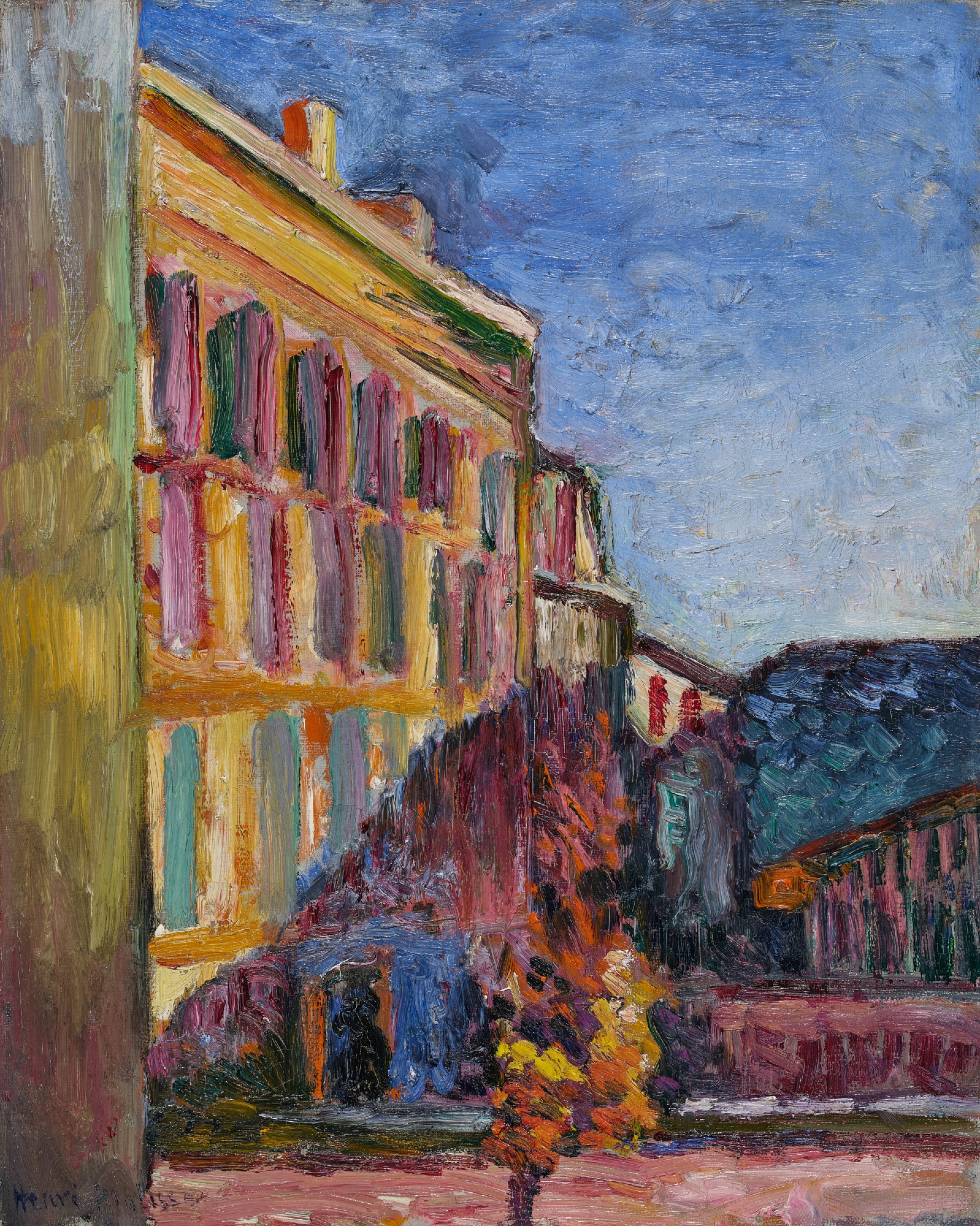 Maison À Toulouse (1898) Henri Matisse tablo - Dekolata