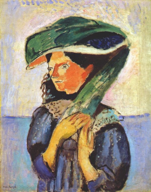 Margot (1906) Henri Matisse tablo - Dekolata