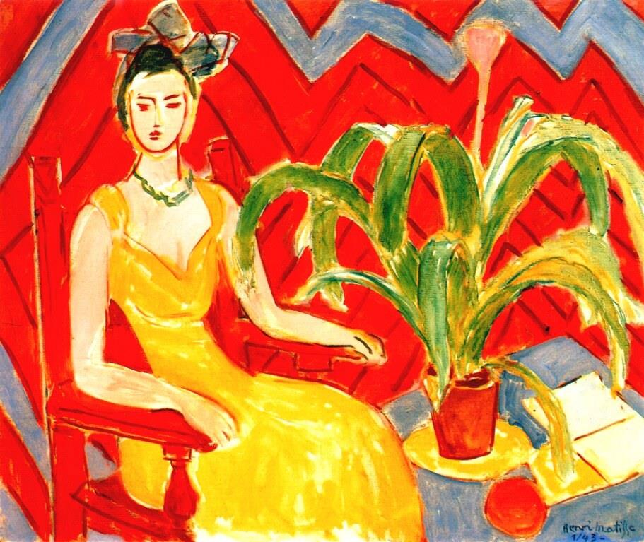 Michaela (1943) – Henri Matisse Tablo
