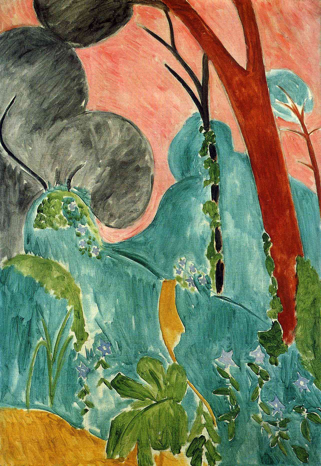 Moraccan Garden (1912) Henri Matisse tablo - Dekolata